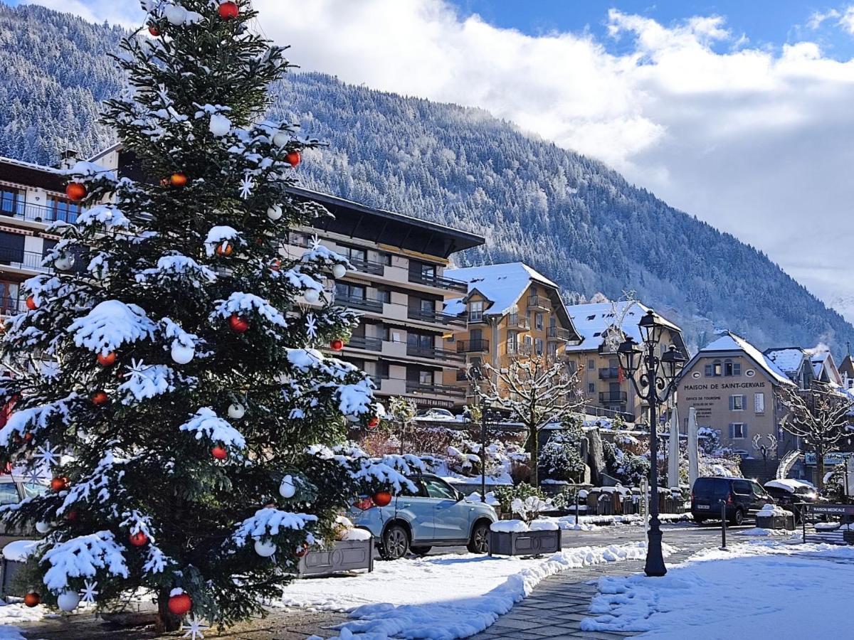 Studio Castel des Roches-5 Saint-Gervais-les-Bains Exterior foto